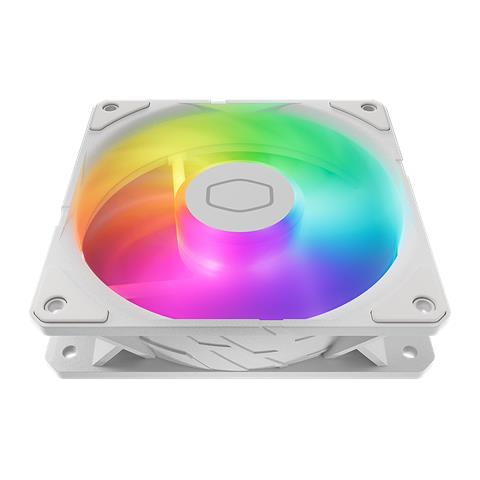 Ventola di Raffreddamento SickleFlow Edge 120 ARGB 12 cm per Case e Sistemi PC White Edition - Foto 2