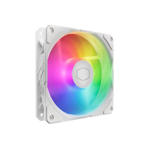 Ventola di Raffreddamento SickleFlow Edge 120 ARGB 12 cm per Case e Sistemi PC White Edition - Foto 1