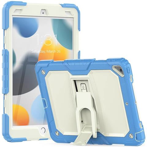 Custodia Per Ipad Air 3/pro 10.5"" Con Supporto E Tracolla Blu - Foto 1