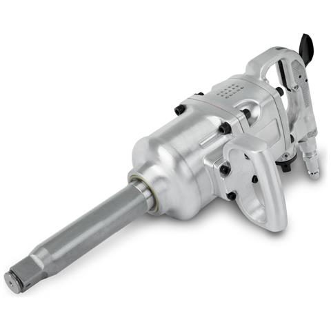 Avvitatore Pneumatico Con Attacco Da 1 Pollice E Raccordo Aria Da 1/2 Pollice, 1620 Nm, Mandrino Lungo, Meccanismo A Doppio Martello Ad Alte Prestazioni, 3500 Giri/min, 2 Impugnature, 3 Livelli Di Coppia Destrorsi E 3 Sinistrorsi - Foto 1