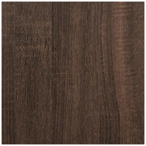 Scarpiera Rovere Marrone 75x38x97,5cm Legno Multistrato Metallo - Foto 9