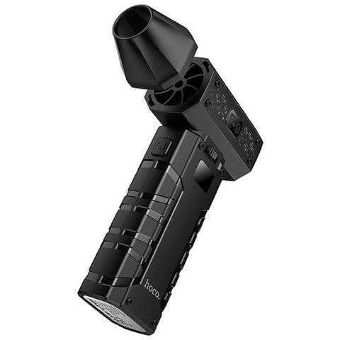 Hoco Mini Soffiatore Hx67 Compact Fan Ultra High Spedd Senza Filo Da 80000 Rpm Black - Foto 1