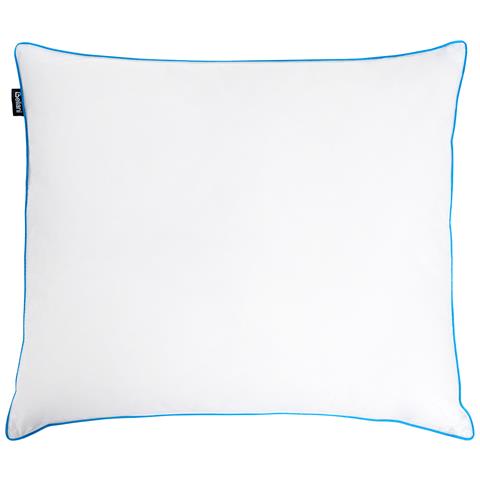 Guanciale Aneto Basso Piuma E Piumino D'anatra 50 X 60 Cm Bianco - Foto 2