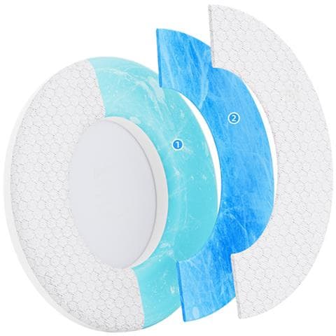 Cuscinetti Auricolari Di Ricambio Compatibili Con Cuffie Bose Qc45/qc45ii/qc45sc/qc35/qc35ii (paio) White - Foto 1