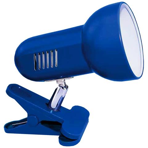 AJE-CLIP LAMP BLUE lampada da tavolo E27 60 W Blu - Foto 1
