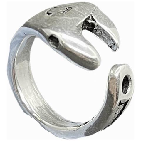 Anello ""key13"", Placcato Argento Sterling - Foto 1