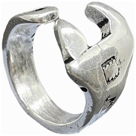 Anello ""key13"", Placcato Argento Sterling - Foto 2