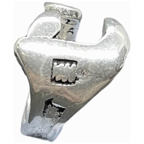 Anello ""key13"", Placcato Argento Sterling - Foto 5