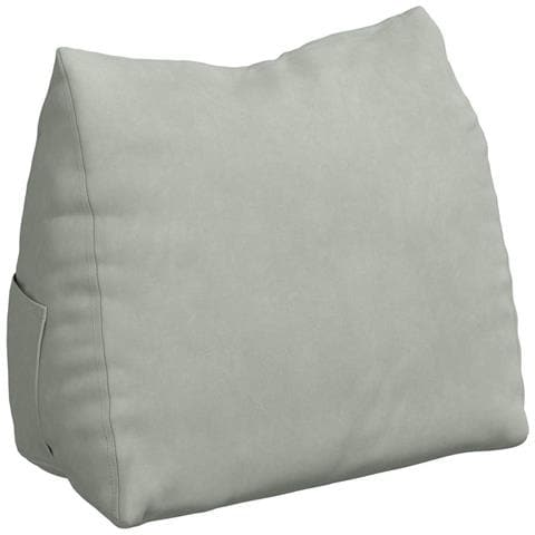 Cuscino per Schiena Grigio chiaro 60 x 20 x 50 cm - Foto 1