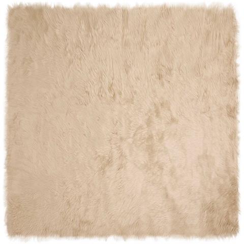 Tappeto Pecora Tafalla Beige 120 x 120 cm Poliestere - Foto 1