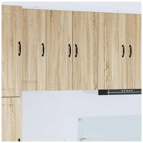 Mobile da cucina 2 pcs Rovere Sonoma 30 x 31 x 80 cm - Foto 2
