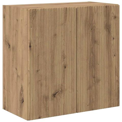 Mobile TV da parete Rovere artigianale 59,5 x 31 x 60 cm - Foto 1