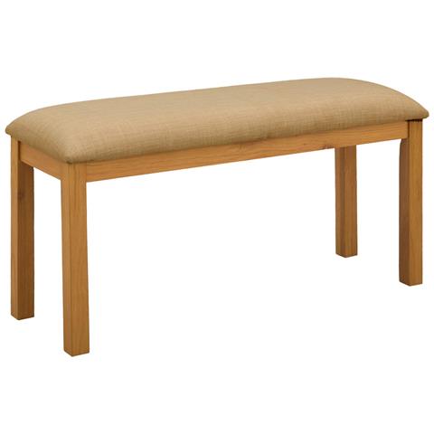 Panchina da pranzo 95 x 32 x 45 cm Legno di Quercia Massello - Foto 1