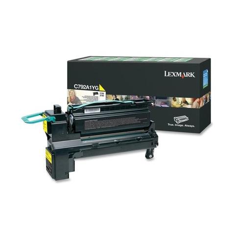 C792A1YG Toner Originale Giallo per C792 Capacità 6000 Pagine - Foto 1