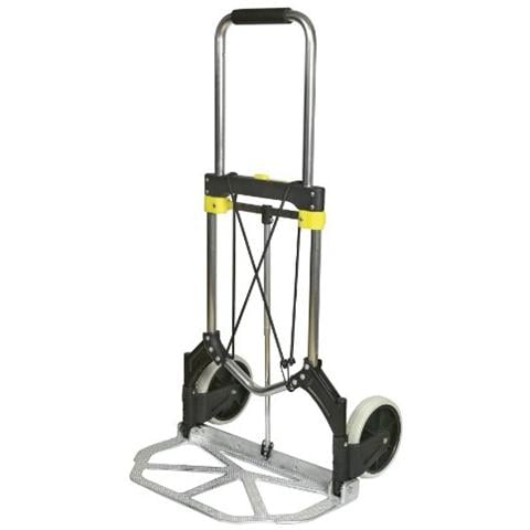 Carrello alluminio estensibile con fune di sicurezza portata max 90 kg - Foto 3