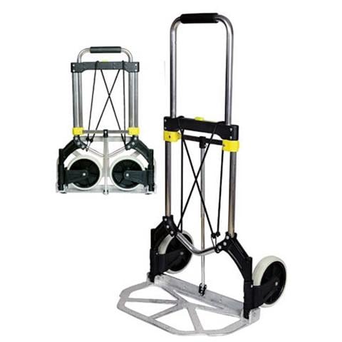 Carrello alluminio estensibile con fune di sicurezza portata max 90 kg - Foto 1