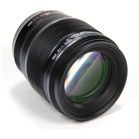 Obiettivo M. Zuiko Digital ED 45mm 1:1.2 PRO SLR Nero - Foto 3