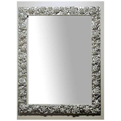 Tavolino consolle vetro argento 120 x 40 x 76 cm AUDET