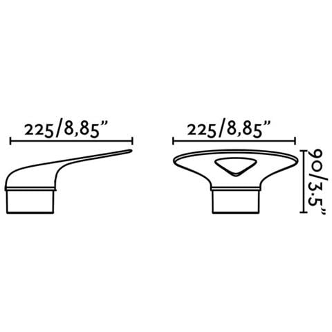 Lotus, Applique, - Nero - Foto 1