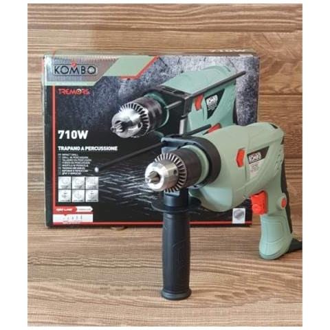 Kombo Trapano Avvitatore A Filo Elettrico Con Percussione 710w Ko600 - Foto 7