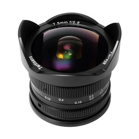 Obiettivo 7.5mm F / 2.8 Aps-c Silver (m4/3) - Foto 1