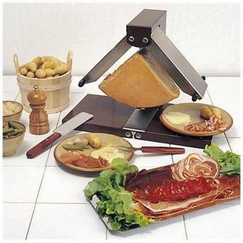 Macchina Per Raclette Al Formaggio Tradizionale A 1/4 Di Ruota - Brez05 - Foto 2