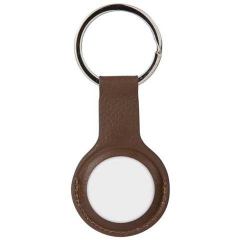 Copenhagen - Airtag Key Ring - Dark Tan / silver - Foto 2