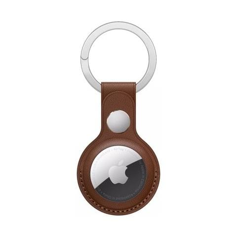 Copenhagen - Airtag Key Ring - Dark Tan / silver - Foto 1