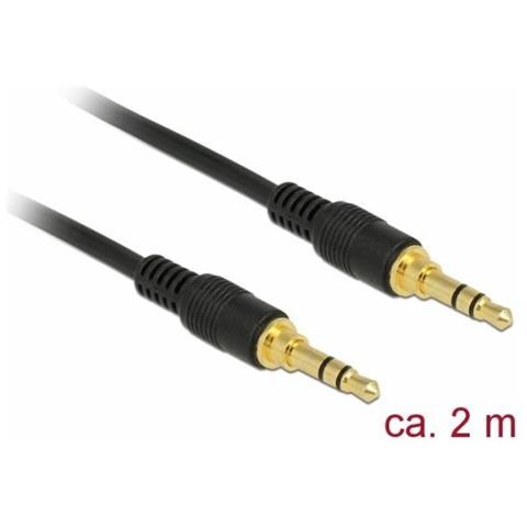 85549 2m 3.5mm 3.5mm Nero cavo audio - Foto 1