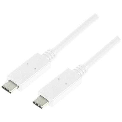 CU0130 cavo USB 0,5 m USB C Maschio Bianco - Foto 1