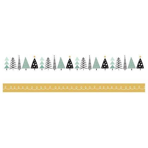 2 Nastro Adesivo Dell'albero Di Natale - 5 M X 3 Cm - Foto 1