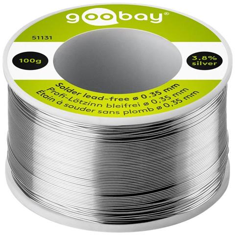 Saldare Senza Piombo; Ø 0,35 Mm, Bobina Da 100 G - Foto 1