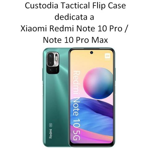 Custodia Originale Field Notes Pro Flip Case Per Xiaomi Redmi Note 10 Pro- Max Black - Foto 2