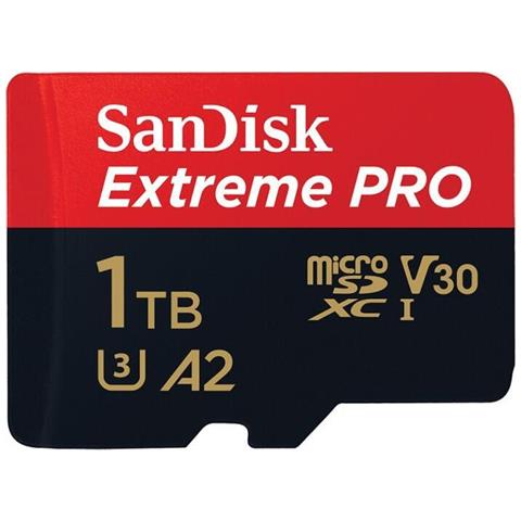 Sandisk Extreme Pro 1 Tb Microsdxc Uhs-i Classe 10 (sandisk Extreme Pro - Scheda Di Memoria Flash [adattatore Da Microsd - Foto 2