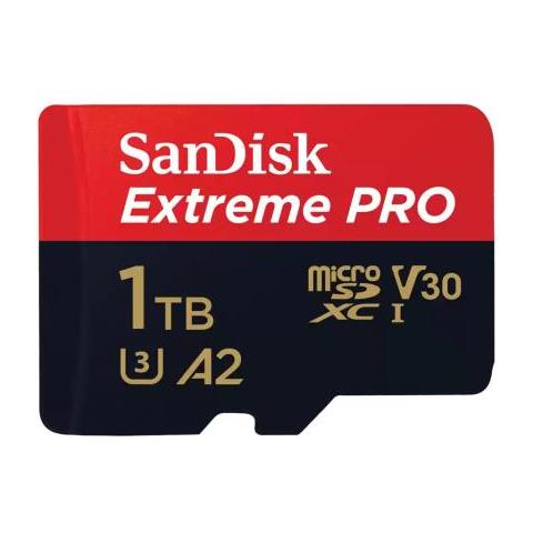 Sandisk Extreme Pro 1 Tb Microsdxc Uhs-i Classe 10 (sandisk Extreme Pro - Scheda Di Memoria Flash [adattatore Da Microsd - Foto 1