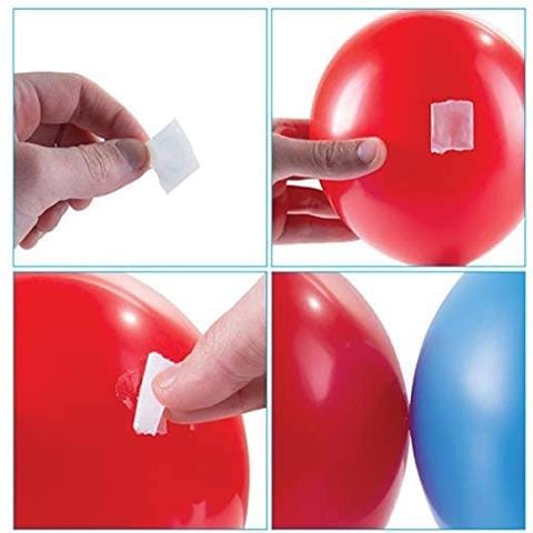 Set Di Montaggio Per Palloncini Di Plastica 15 Pezzi Bianco - Foto 10