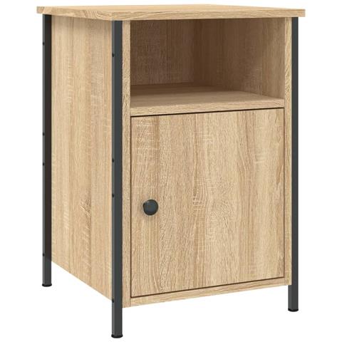 Comodino Rovere Sonoma 40x42x60 Cm In Legno Multistrato - Foto 1
