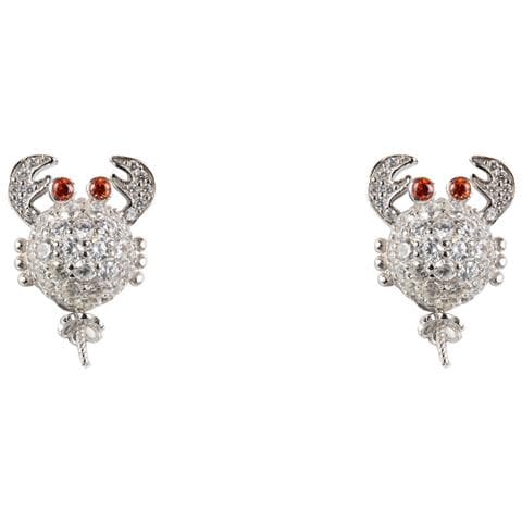 Gioielli Jla-ear-crab1. Orecchini, Colore Bianco. Donna. - In ordine - Foto 7