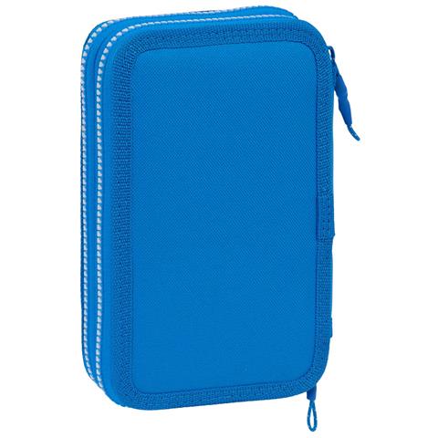 Astuccio Doppio R. C. Deportivo De La Coruña Azzurro 12.5 X 19.5 X 4 Cm (28 Pezzi) - Foto 5