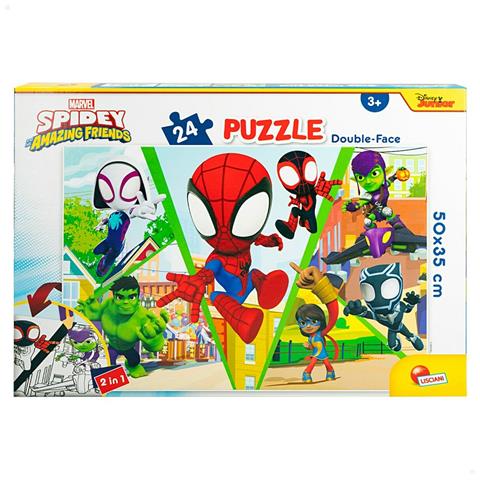 Puzzle Per Bambini Double-face 50 X 35 Cm 24 Pezzi (12 Unità) - Foto 7