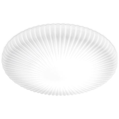 Plafoniera Contemporanea Atrium Metallo Bianco Led Integrato 34w 3000k Ip20 - Foto 1