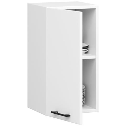 Mobile da cucina pensile OLIWIA, 1 anta, 30x30x58 cm, Colore Bianco - Foto 2
