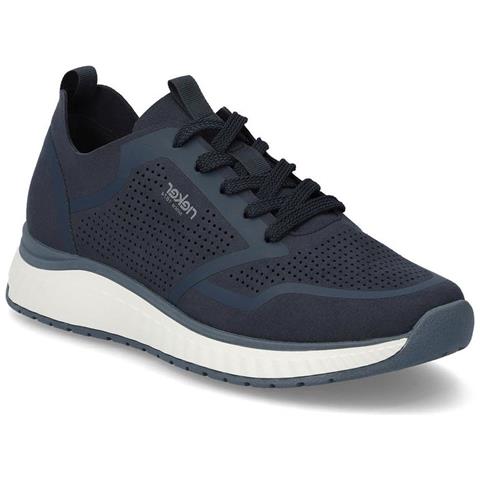 Leisure Sneakers Sintetico E Tessile Scarpe Uomo Blu Eu 41, B0605-14 - Foto 1