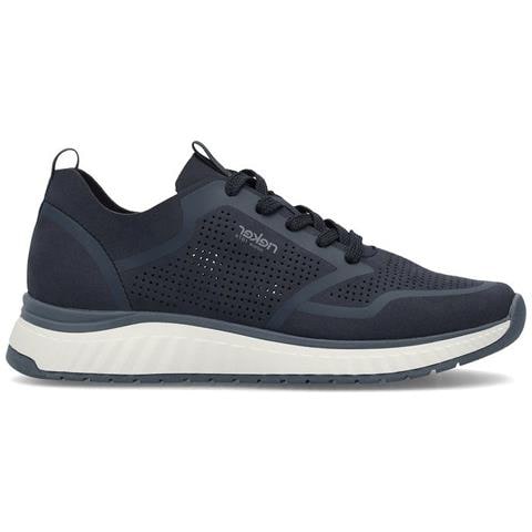 Leisure Sneakers Sintetico E Tessile Scarpe Uomo Blu Eu 41, B0605-14 - Foto 2