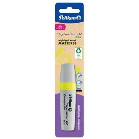 Textmarker 490 Eco Evidenziatore 1 Pz Punta Smussata Giallo - Foto 1