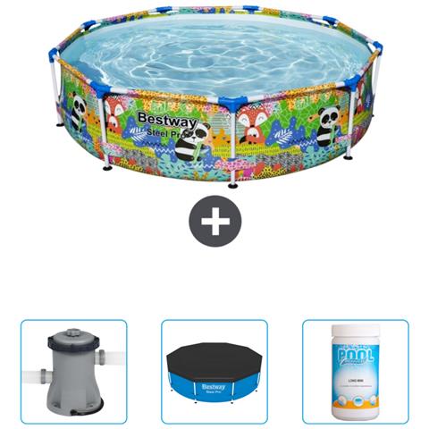 Piscina Fuori Terra - In Giro - 274x66 Cm - Multi - Include Accessori Coordinati Cb39 - Foto 1