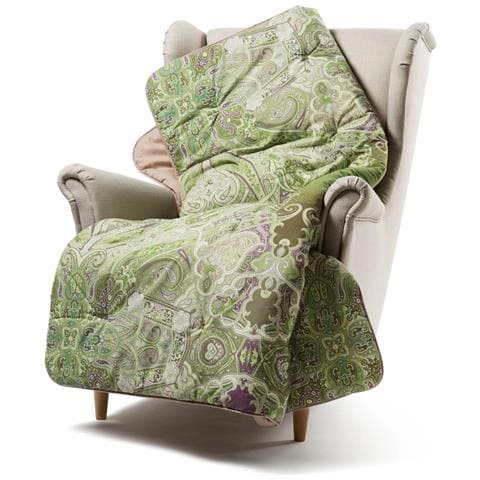 Scaldotto Cm 130x170 Kashmir In Cotone Pettinato Colore Bordeaux Misura Cm 130x170 - Foto 1