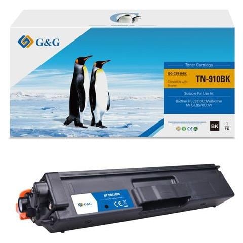TonerTN-910BK 9000 Pagine Compatibile Brother HL-L9310CDW, MFC-L9570CDW Nero - Foto 1