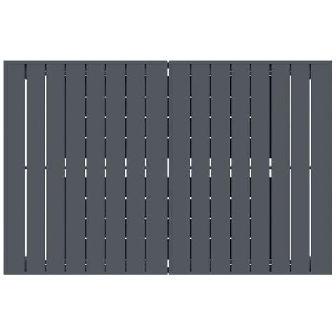 Set di Mobili da Corridoio  9 Pezzi Acciaio Antracite, Tavolo da Giardino allungabile  Antracite (140-210)x90x73 cm Acciaio, Sedie da Giardino  4 pz Impilabili Acciaio Antracite - Foto 7