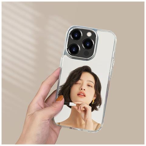 Custodia A Specchio Per Iphone 16 (6.1"") - Protezione Trasparente In Tpu+pc - Foto 3